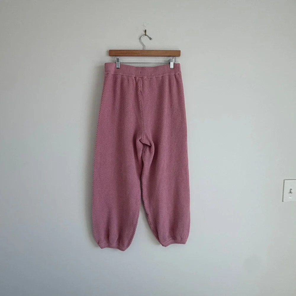Free People Beach Hailee Pink Cotton Pants Size Medium